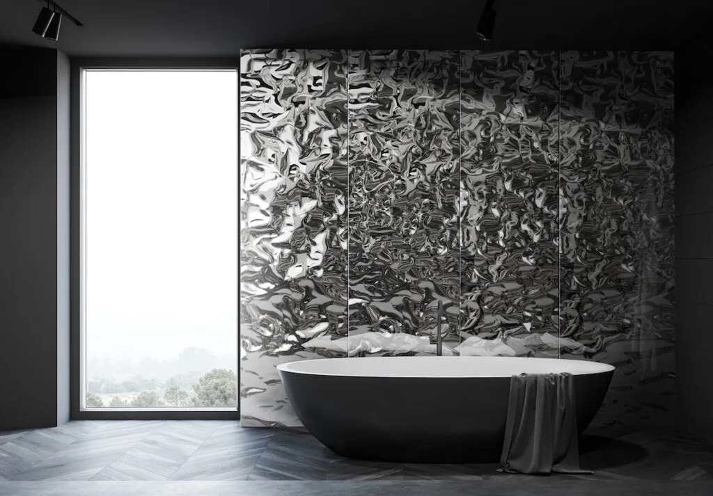 東洋ステンレス研磨工業の「ミステリアスステンレスミラー」で幻想的な